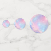 Ethereal Cosmic Pastel Galaxy Starry Night コンフェッティ (裏面)