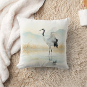 Ethereal Crane Elegance クッション (ブランケット)