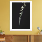 Ethereal Dance of Incense Smoke キャンバスプリント (インサイチュ (リビング))