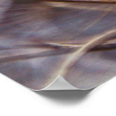 Ethereal Dandalionマクロ抽象芸術 ポスター (角)