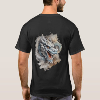 Ethereal Dragon:ミニマルTシャツアート Tシャツ