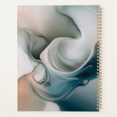 Ethereal Dreamscape：穏やかな抽象芸術 プランナー手帳 (裏面)