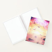 Ethereal Dreamscape Spiral Notebook | Pastel Sky ノートブック (内部)