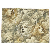 Ethereal Drift – ゴシックビクトリアン ラージペーパーバッグ (裏面)