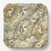 Ethereal Drift – Gothic Victorian ペーパープレート (正面)