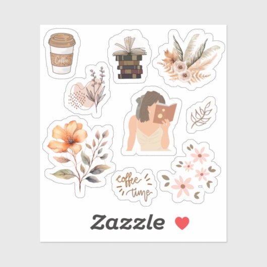 Ethereal Elegance：美的ステッカーコレクション シール (シート)