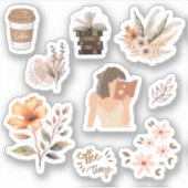 Ethereal Elegance：美的ステッカーコレクション シール (正面)