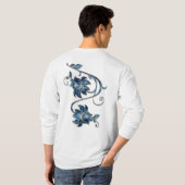 Ethereal Elegance Tシャツデザイン Tシャツ (裏面フル)