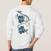 Ethereal Elegance Tシャツデザイン Tシャツ (裏面)