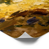 Ethereal Elf Maiden in Art Nouveau Style ポスター (角)