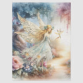 Ethereal Enchanted Heavenly Fairy Decoupage 薄葉紙 (正面)