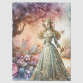 Ethereal Enchanted Heavenly Princess Decoupage 薄葉紙
