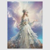 Ethereal Enchanted Heavenly Princess Decoupage 薄葉紙 (正面)