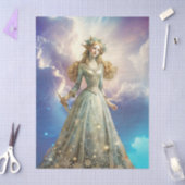 Ethereal Enchanted Heavenly Princess Decoupage 薄葉紙 (クラフト)