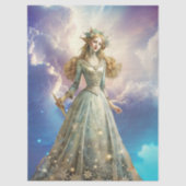 Ethereal Enchanted Heavenly Princess Decoupage 薄葉紙 (正面)