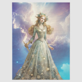 Ethereal Enchanted Heavenly Princess Decoupage 薄葉紙