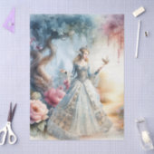 Ethereal Enchanted Heavenly Princess Decoupage 薄葉紙 (クラフト)