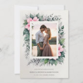 Ethereal & Enchanting Botanicalソフトフローラ写真 セーブザデート (正面)