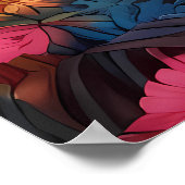 Ethereal Essence：アフリカの夢のポートレート意欲を起こ ポスター (角)