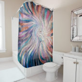 Ethereal Essence – モザイクアート シャワーカーテン (インサイチュ)