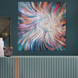 Ethereal Essence – モザイクアート タペストリー