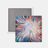 Ethereal Essence – モザイクアート マグネット (正面/裏面)