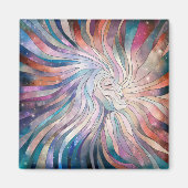 Ethereal Essence – モザイクアート マグネット (正面)