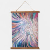 Ethereal Essence – モザイクアート 吊り下げ型タペストリー (正面)