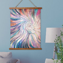 Ethereal Essence – モザイクアート 吊り下げ型タペストリー