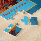 Ethereal Essence: African Dreams Portrait Motivate ジグソーパズル (側面)