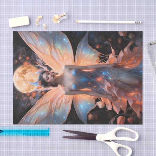 Ethereal Fairy Decoupage Tissue Paper 薄葉紙 (クラフト)