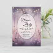 Ethereal Fairy Lights Forest Restaurant Dinner 招待状 (スタンド正面)