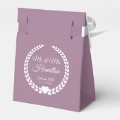 Ethereal Fairy Lights Forest Wedding フェイバーボックス (裏面サイド)