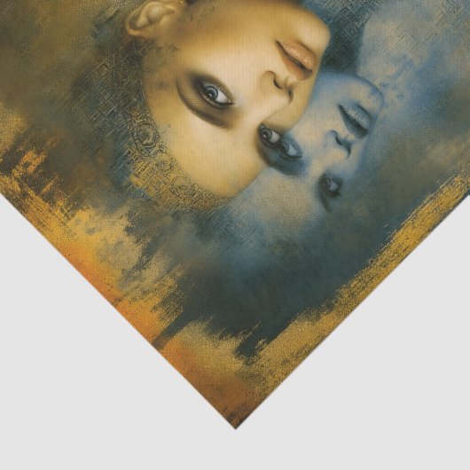 Ethereal Feminine Mystical Duality EW2L Decoupage 薄葉紙 (詳細)