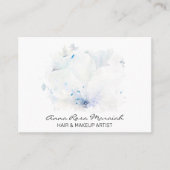 *~* Ethereal Flora Azalea Flowers白中性 名刺 (正面)