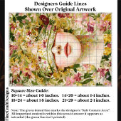 Ethereal Floral Feminine, Blindfold EW7 Decoupage 薄葉紙