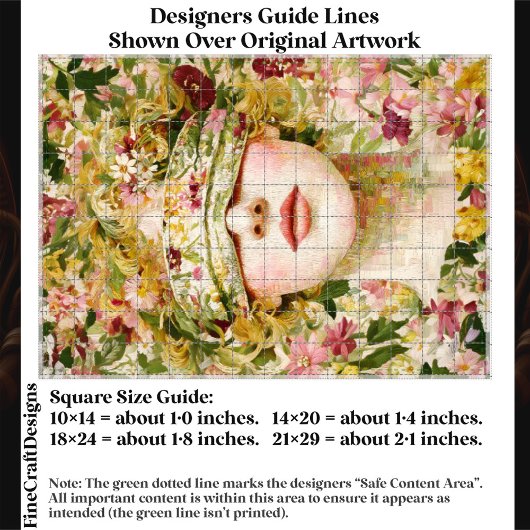 Ethereal Floral Feminine, Blindfold EW7 Decoupage 薄葉紙