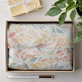 Ethereal Foliage Watercolor Botanical 薄葉紙