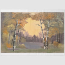 Ethereal Forest Decopageティッシュペーパー