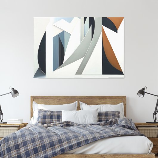 Ethereal Glimpse キャンバスプリント (インサイチュ (寝室))