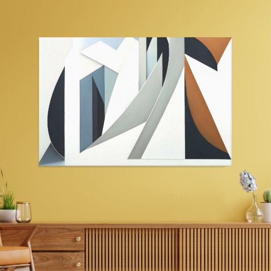 Ethereal Glimpse キャンバスプリント (インサイチュ (リビング))