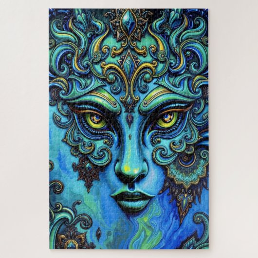 Ethereal Goddess：芸術とファンタジーの融合 ジグソーパズル (縦)