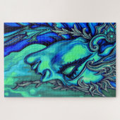 Ethereal Goddess:芸術とファンタジーの融合 ジグソーパズル (横)