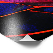 Ethereal Guardian Enbres -ファンタジーステンドグラス フォトプリント (角)