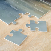 Ethereal Hippo Waterカラー ジグソーパズル (側面)