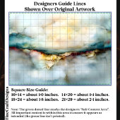 Ethereal Horizon抽象芸術風景EF6Lデコページ 薄葉紙