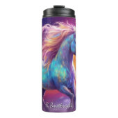 Ethereal Horse Pink Mane Stars タンブラー (正面)