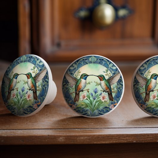 Ethereal Hummingbirdダンスセラミックノブプル セラミックノブ