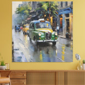 Ethereal Kolkata：モンスーン交響曲 キャンバスプリント (インサイチュ (リビング))