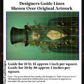 Ethereal Lady In Veil, Eyes Obsourced CR9 Decompag 薄葉紙